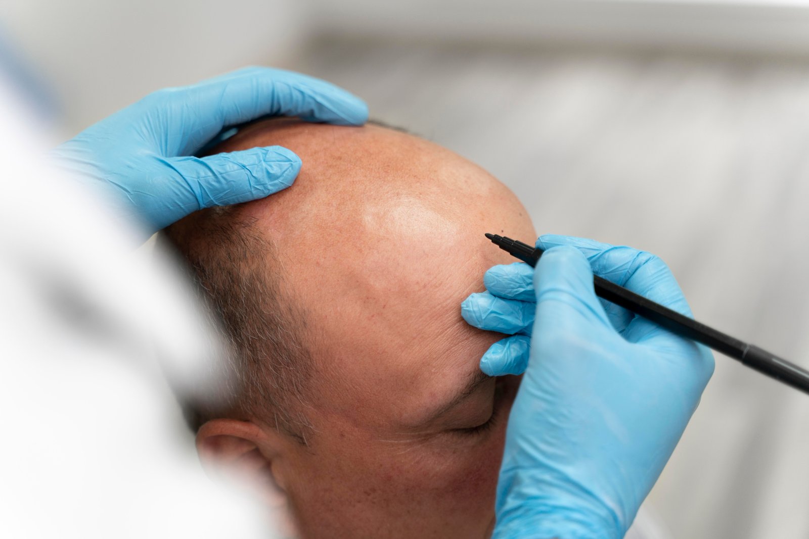 Dental consultation close-up in a modern clinic
